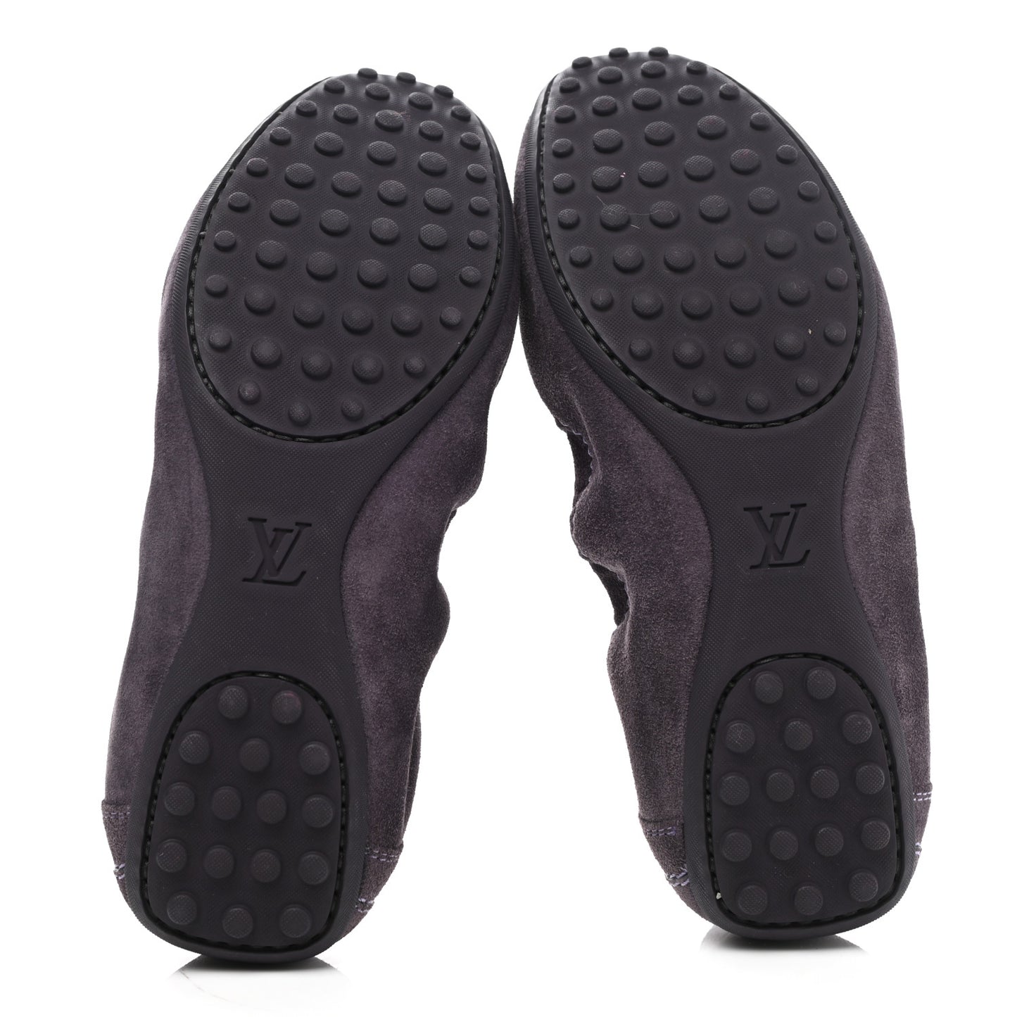 Suede Lovely Ballet Flats 37 Purple