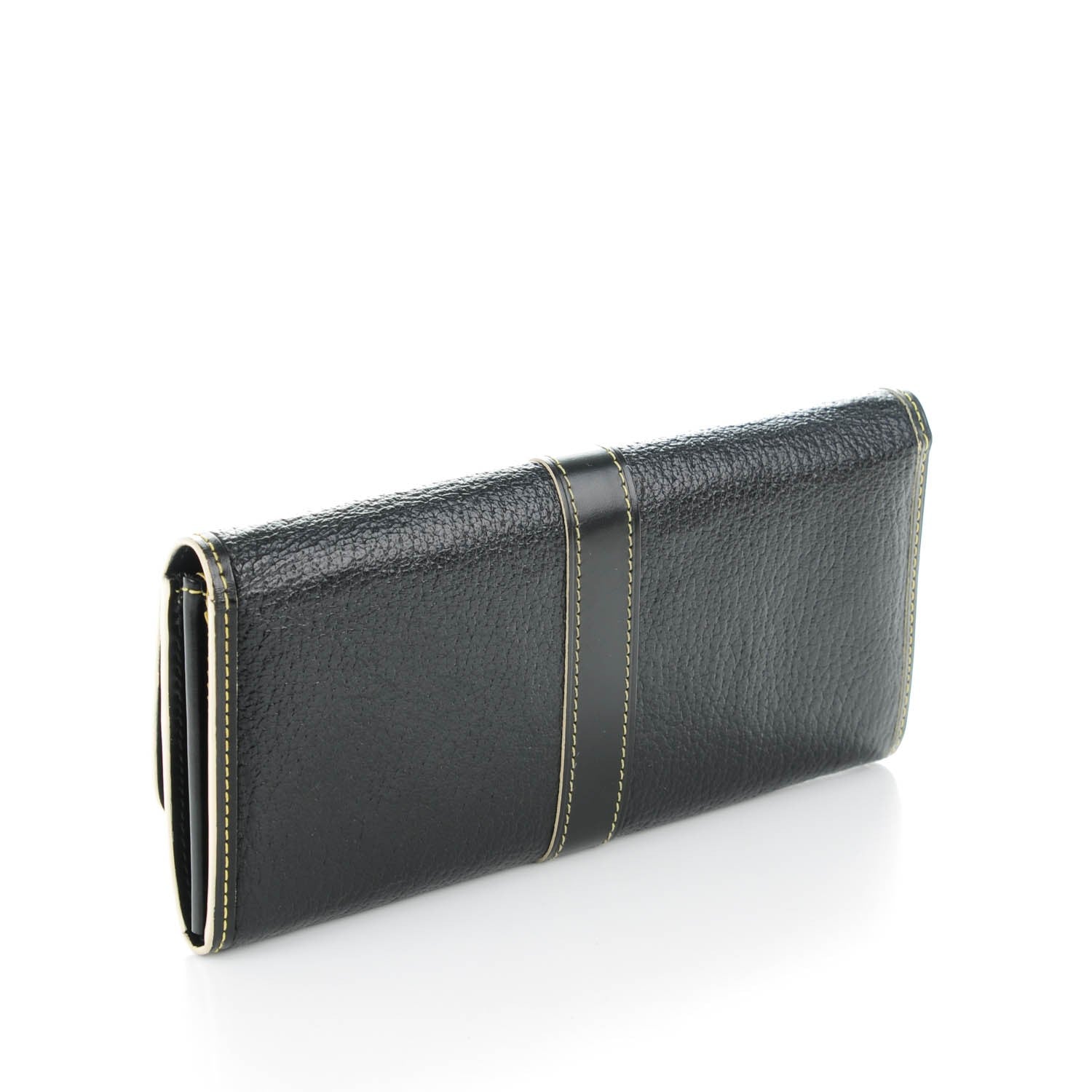 Louis Vuitton Suhali Le Favori Wallet Black 3 of 7