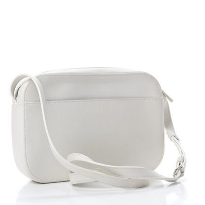 Balenciaga Calfskin Logo S Everyday Camera Bag White 3 of 10