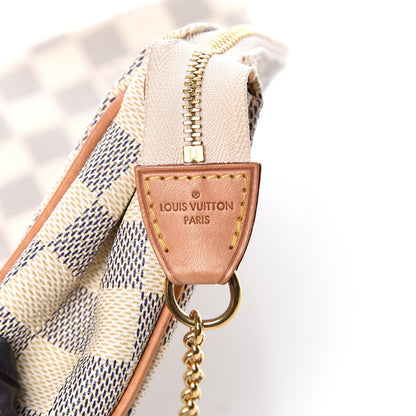Louis Vuitton Damier Azur Eva Clutch 6 of 11