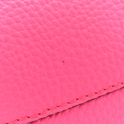 Burberry Grainy Calfskin Remington Tote Neon Pink 12 of 16