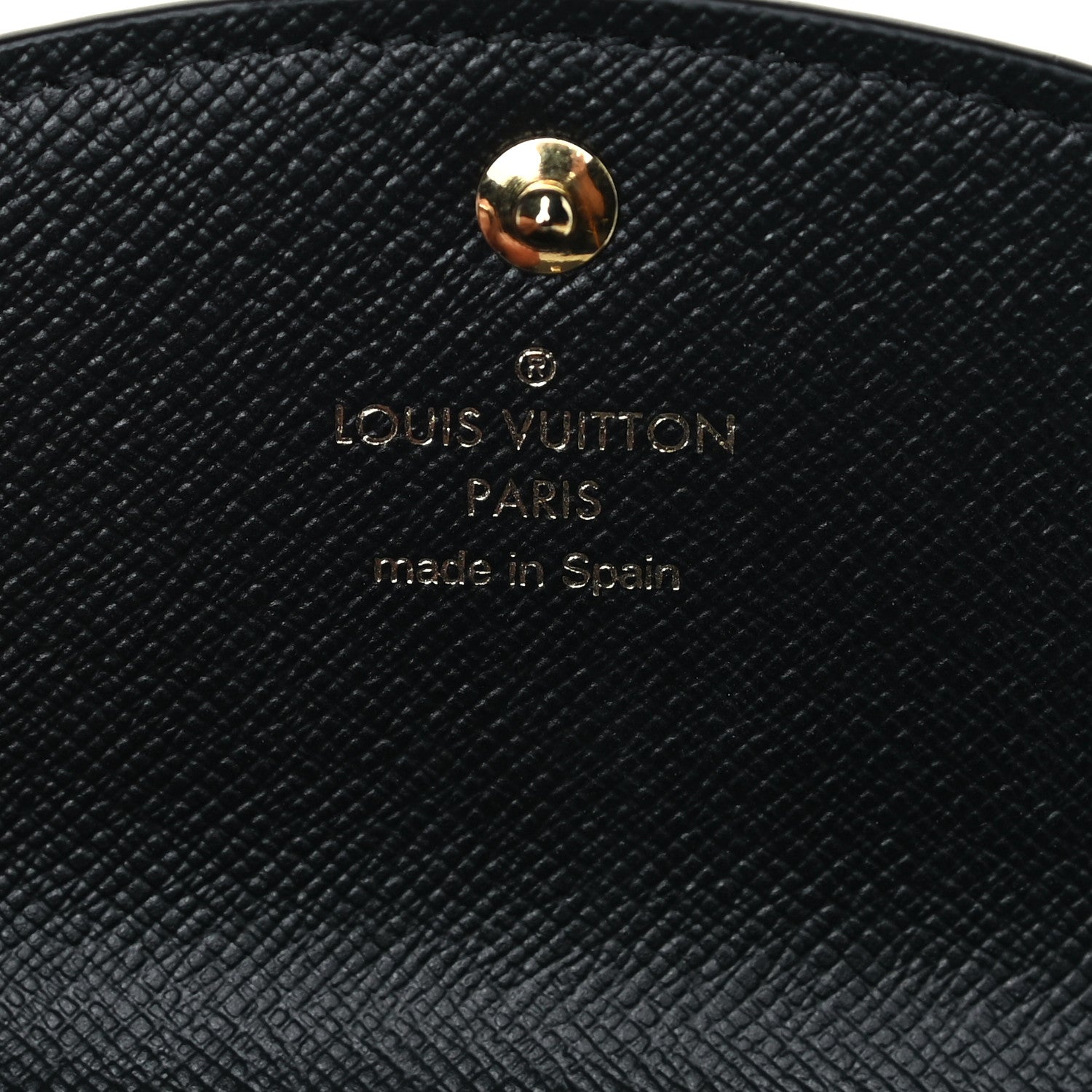 Louis Vuitton Monogram Giant Wild At Heart Rosalie Coin Purse Black 6 of 6