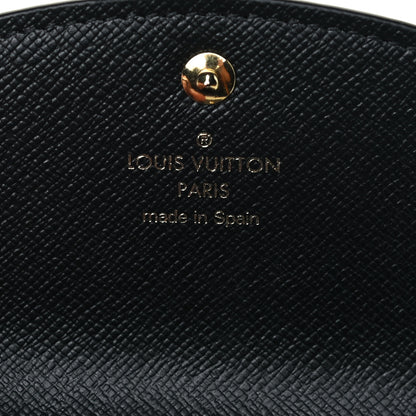 Louis Vuitton Monogram Giant Wild At Heart Rosalie Coin Purse Black 6 of 6