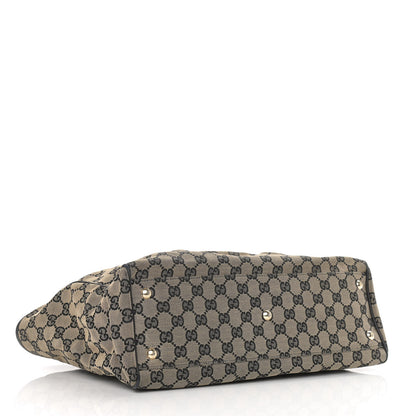Gucci Monogram Tote Black 4 of 19