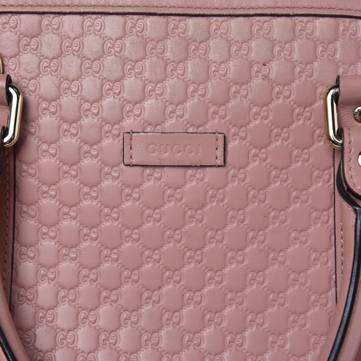 Microguccissima Medium Dome Bag Soft Pink