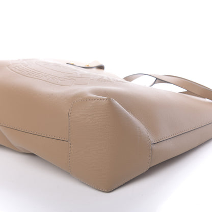 Burberry Calfskin Embossed Crest Medium Tote Camel 10 of 12