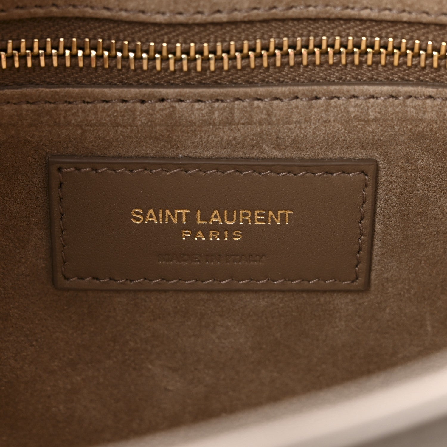 Saint Laurent Smooth Calfskin Le 5 A 7 Hobo Taupe 6 of 12