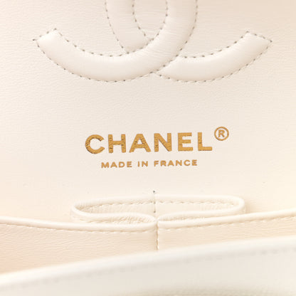 Chanel Caviar Quilted Small Double Flap White 6 of 16