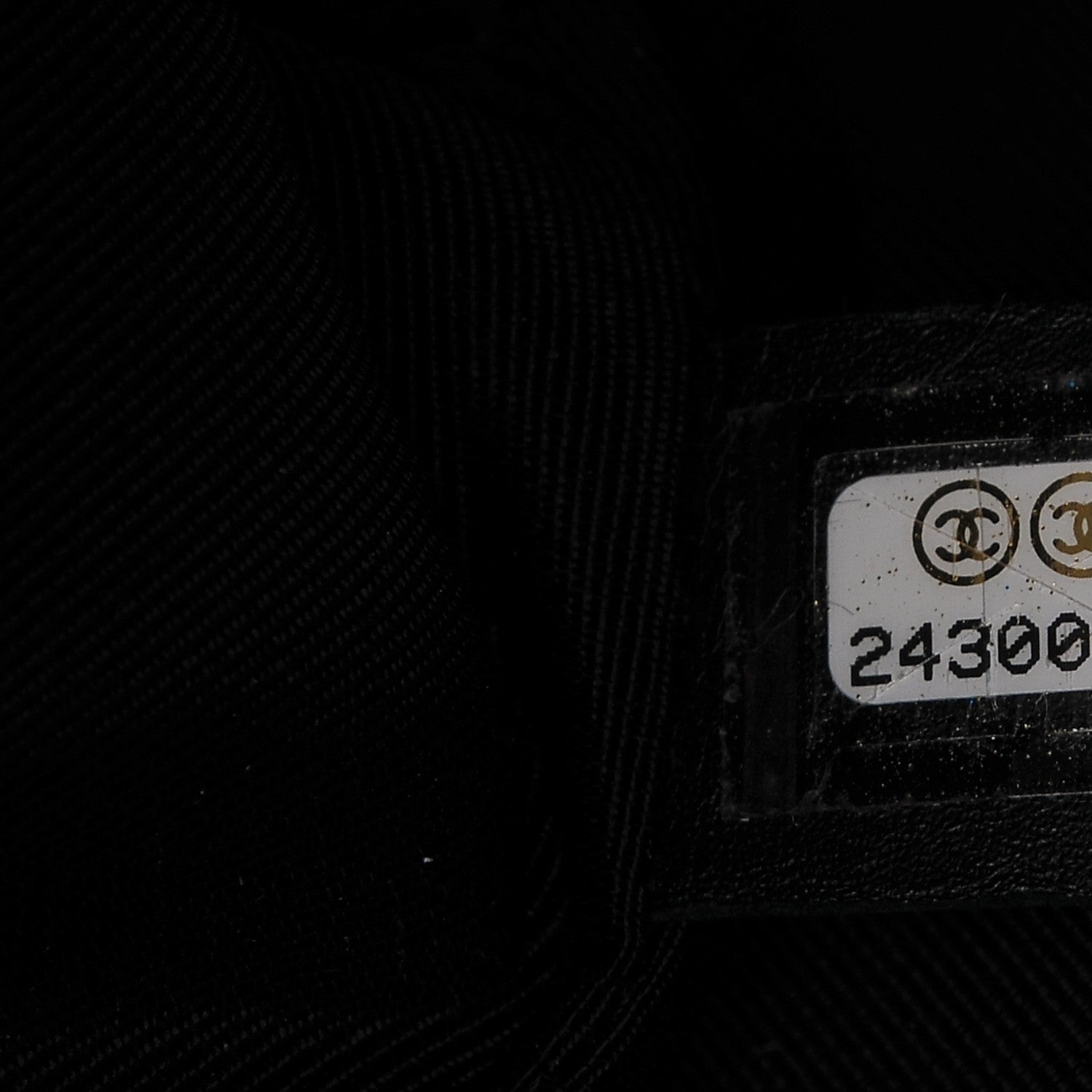 Chanel Calfskin Quilted Large Shopping Tote Black 7 of 7