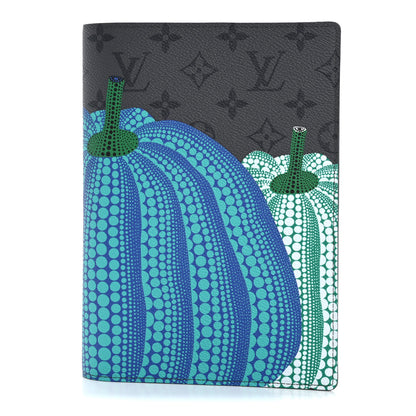Louis Vuitton LV X YK Monogram Eclipse Reverse Pumpkin Notebook Cover Multicolor 1 of 8
