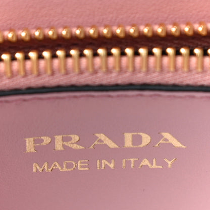 Prada Saffiano Cuir Calfskin Small Monochrome Top Handle Tote Pesco 6 of 9