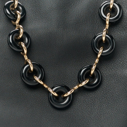 Loewe Nappa Calfskin Mini Flamenco Knot Clutch With Chain Black 9 of 11