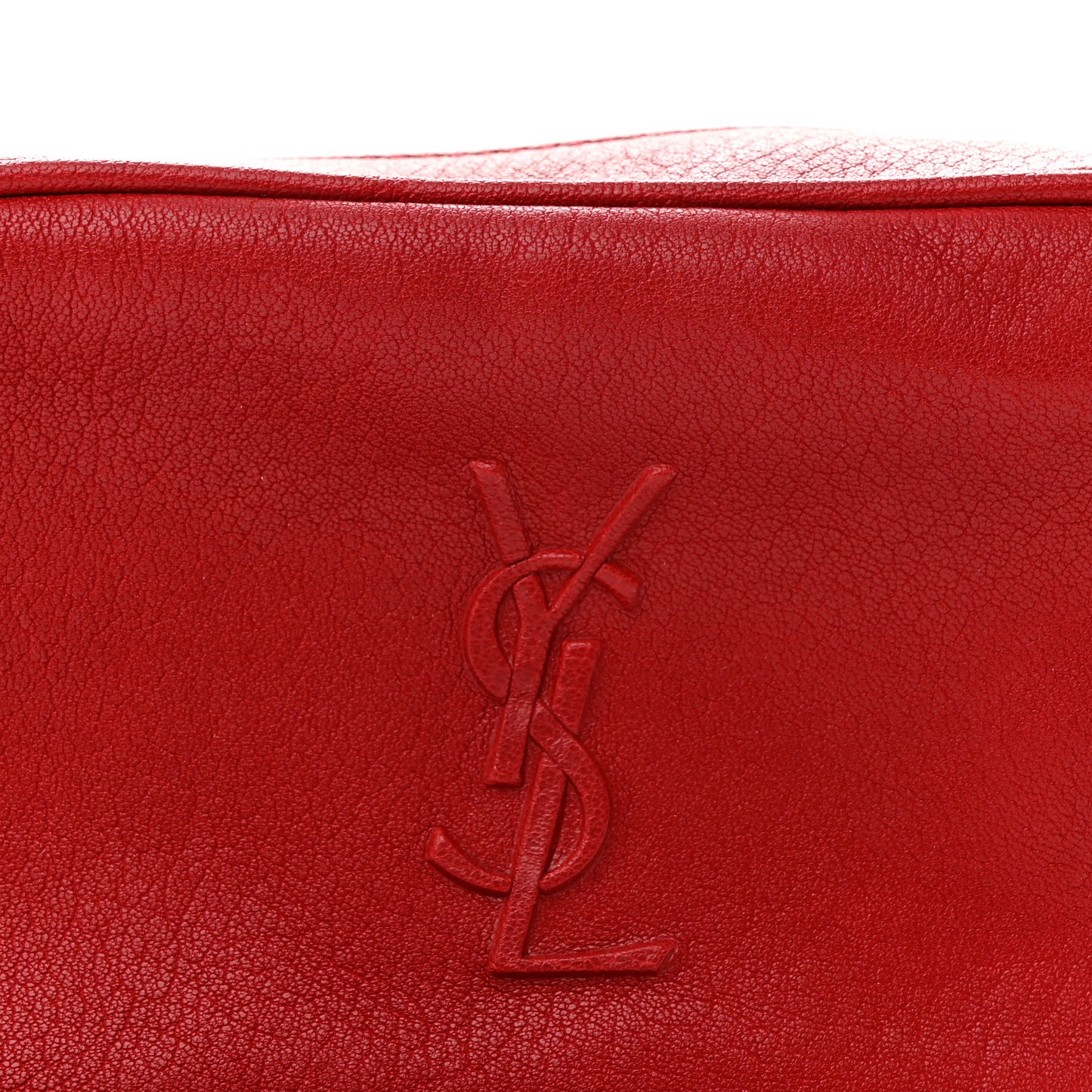 Lambskin Monogram Lou Belt Bag Red