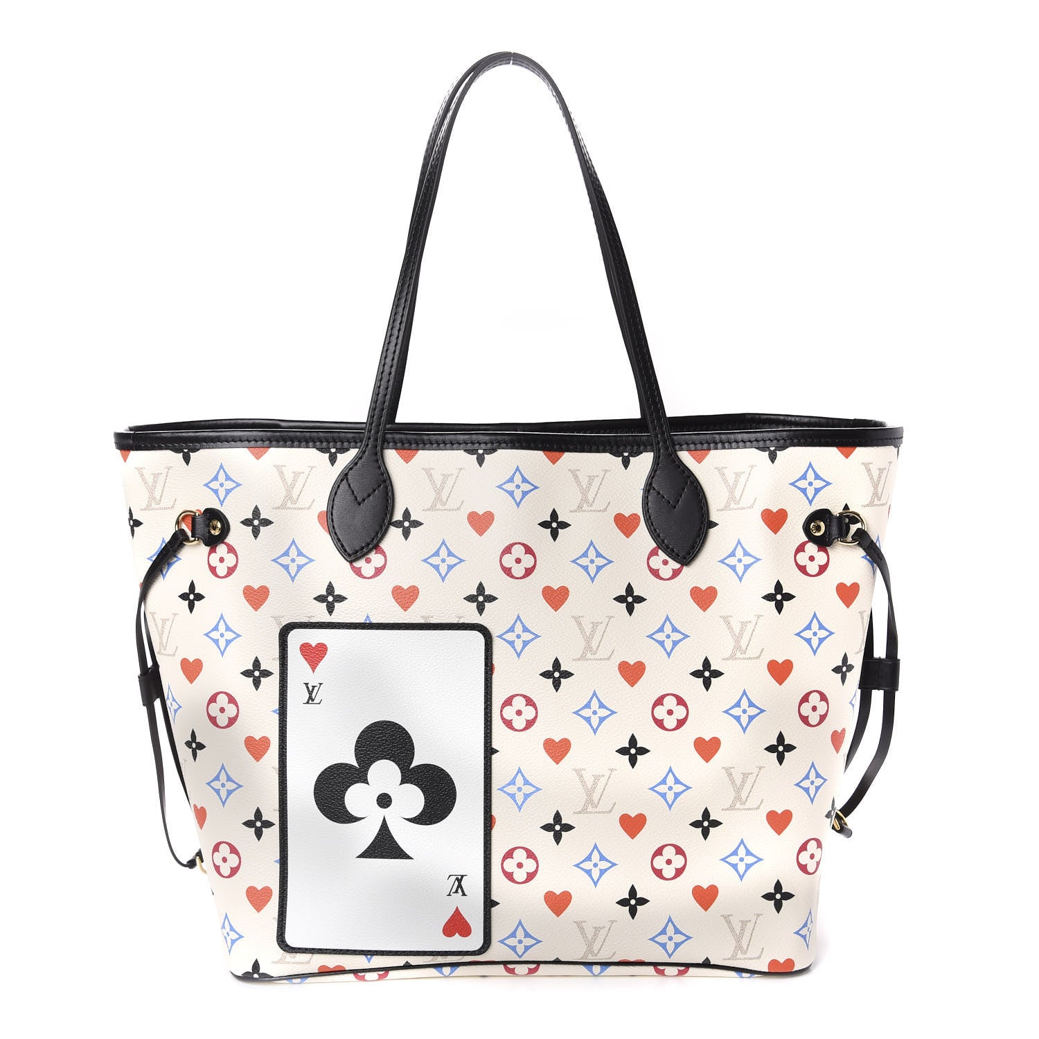 Louis Vuitton Game On Neverfull MM White 1 of 11