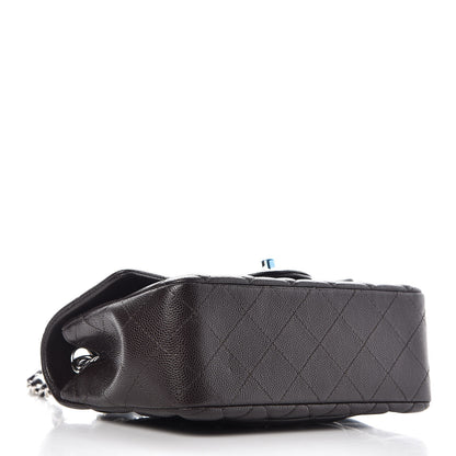 Chanel Caviar Quilted Mini Rectangular Flap Dark Brown 4 of 7