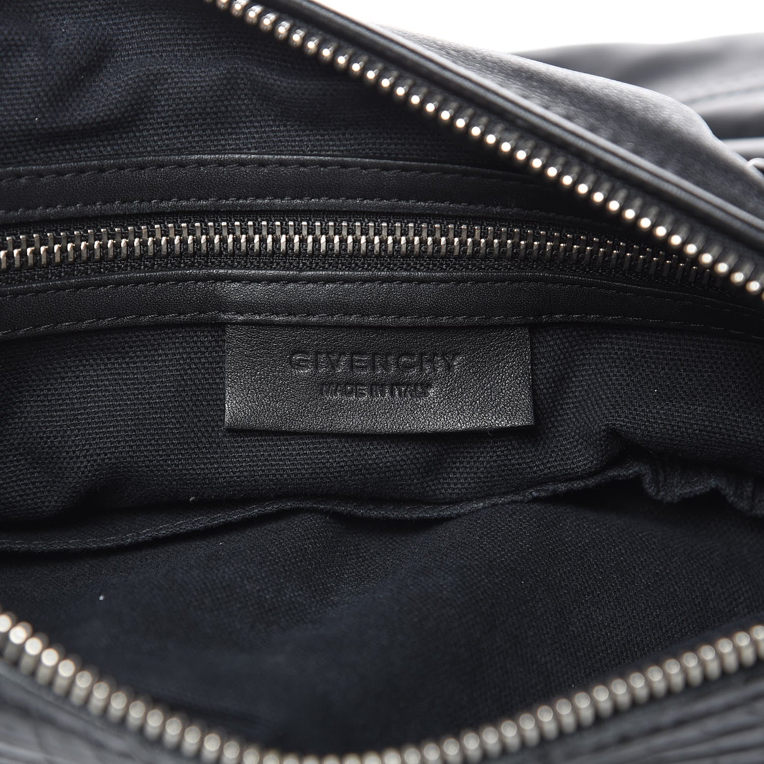 Givenchy Calfskin Crocodile Embossed Medium Pandora Black 6 of 14