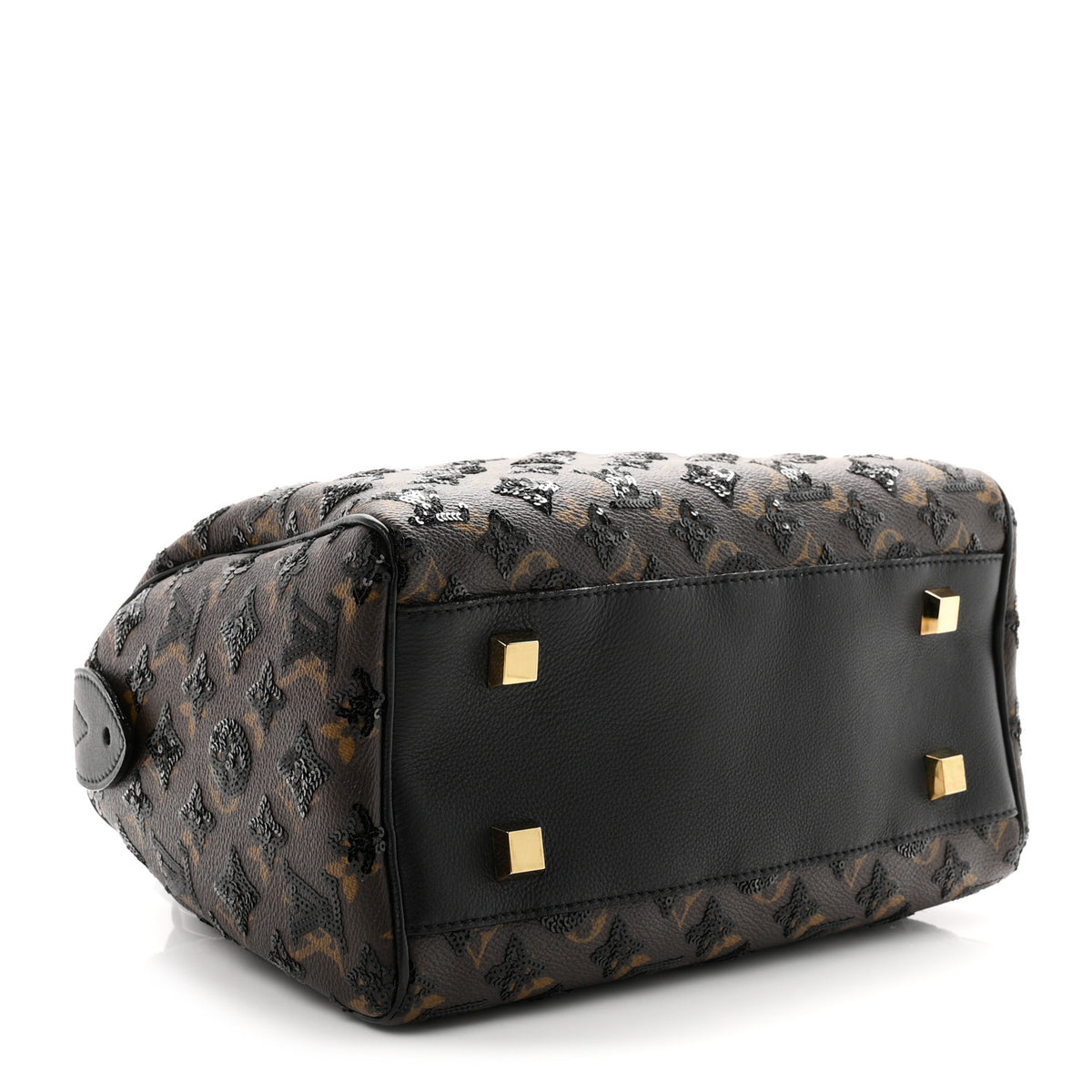 Monogram Sequins Eclipse Speedy 28 Black