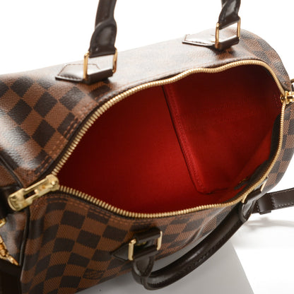 Louis Vuitton Damier Ebene Speedy Bandouliere 30 5 of 6
