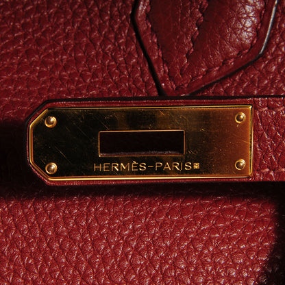 Hermes Togo Birkin 40 Sienna 15 of 27