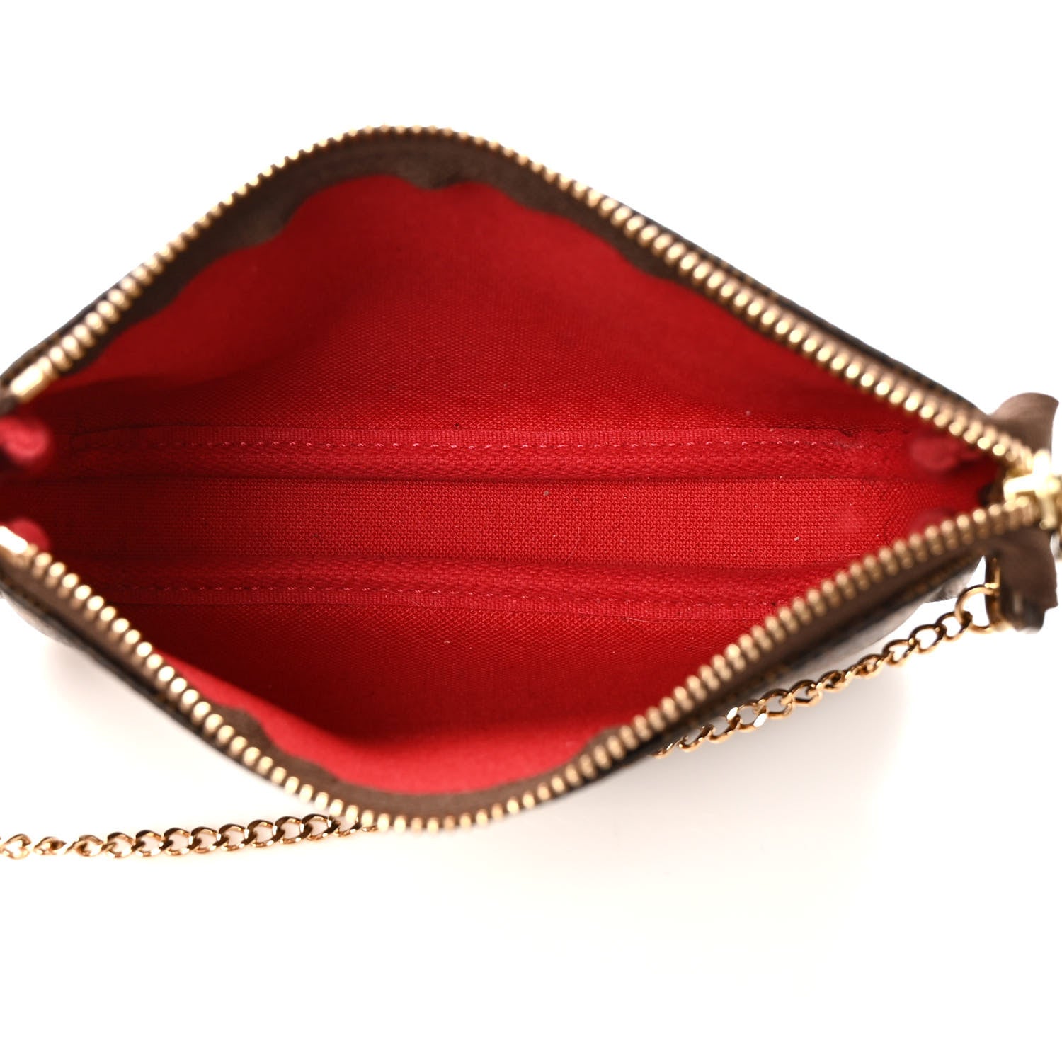 Louis Vuitton Damier Ebene Mini Pochette Accessories 5 of 8