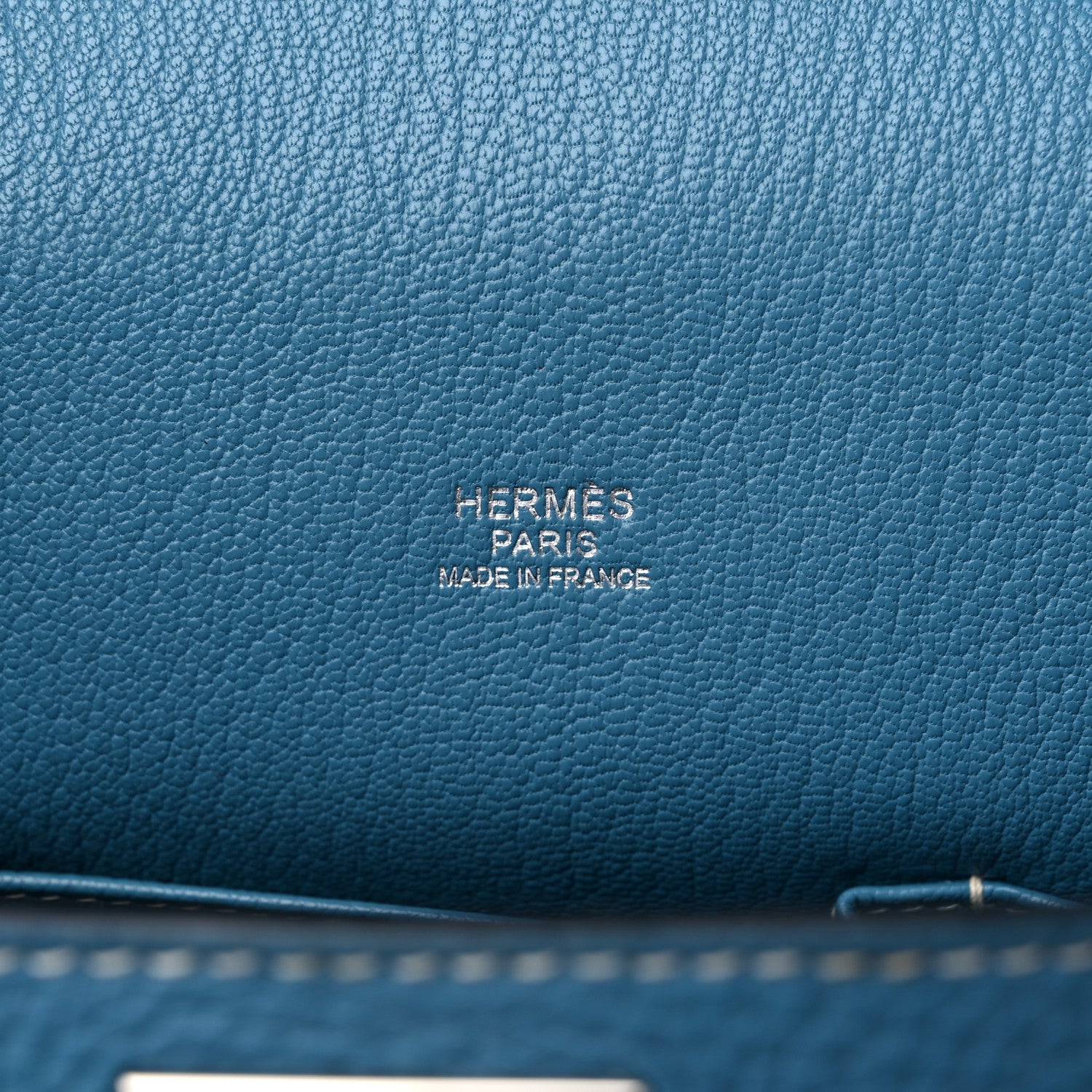 Hermes Taurillon Clemence Jypsiere 31 Blue Jean 6 of 17