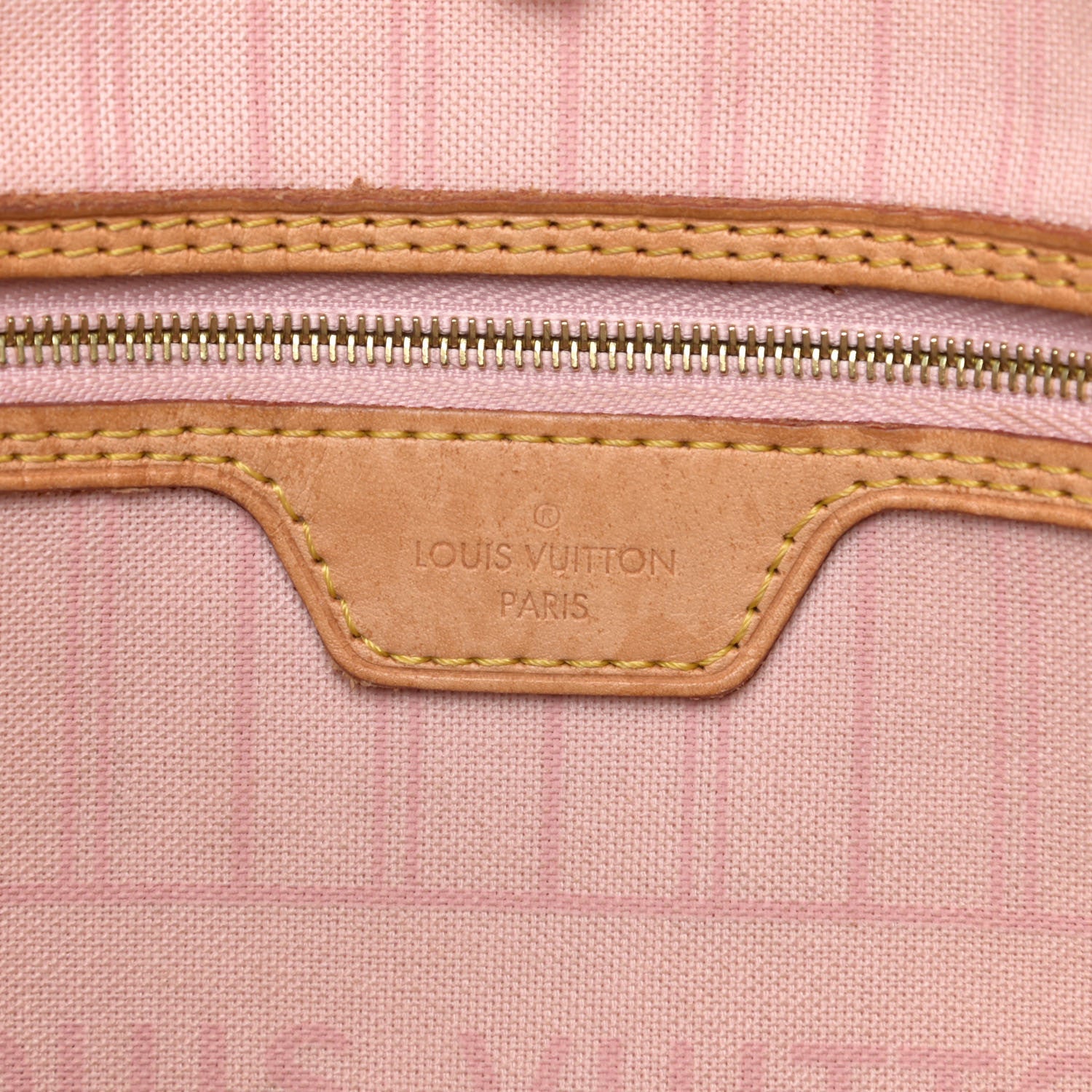 Louis Vuitton Damier Azur Neo Neverfull MM Rose Ballerine 7 of 20