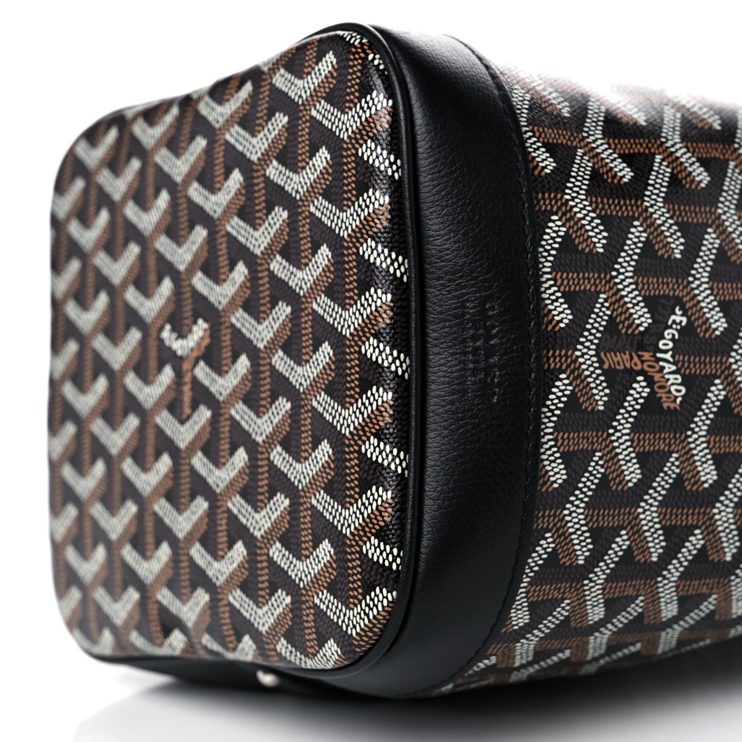 Goyard Goyardine Petit Flot Bucket Bag PM Black 7 of 9