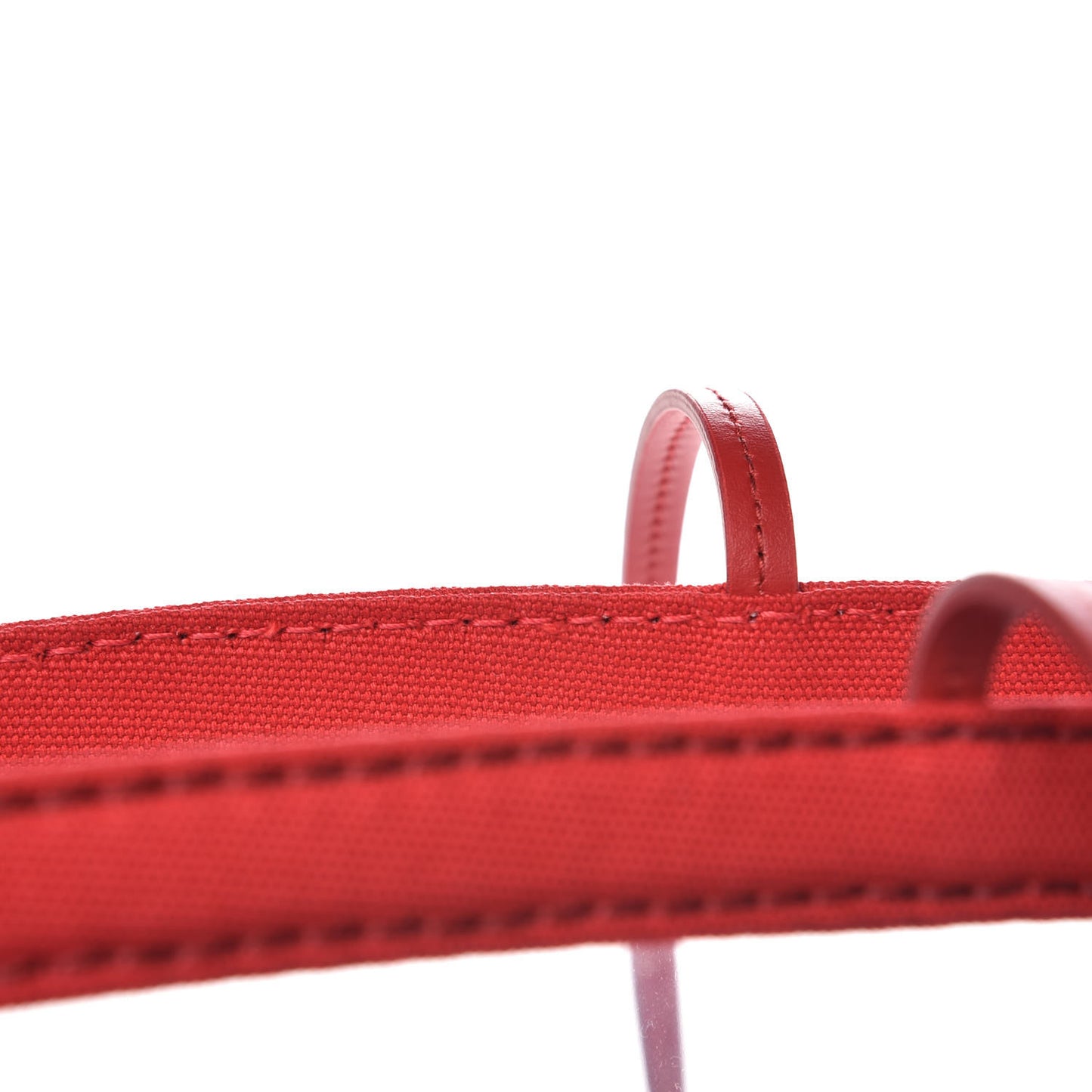 Plexiglass Canapa Shopper Tote Red
