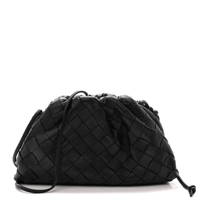 Bottega Veneta Nappa Intrecciato The Mini Pouch Black 1 of 11