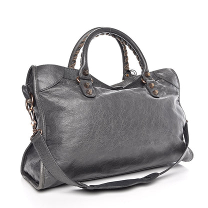 Balenciaga Agneau Giant 12 Rose Gold Hardware City Gris Tarmac 4 of 8