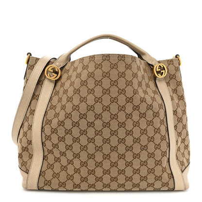 Gucci Monogram Medium Miss GG Top Handle Bag White 1 of 17