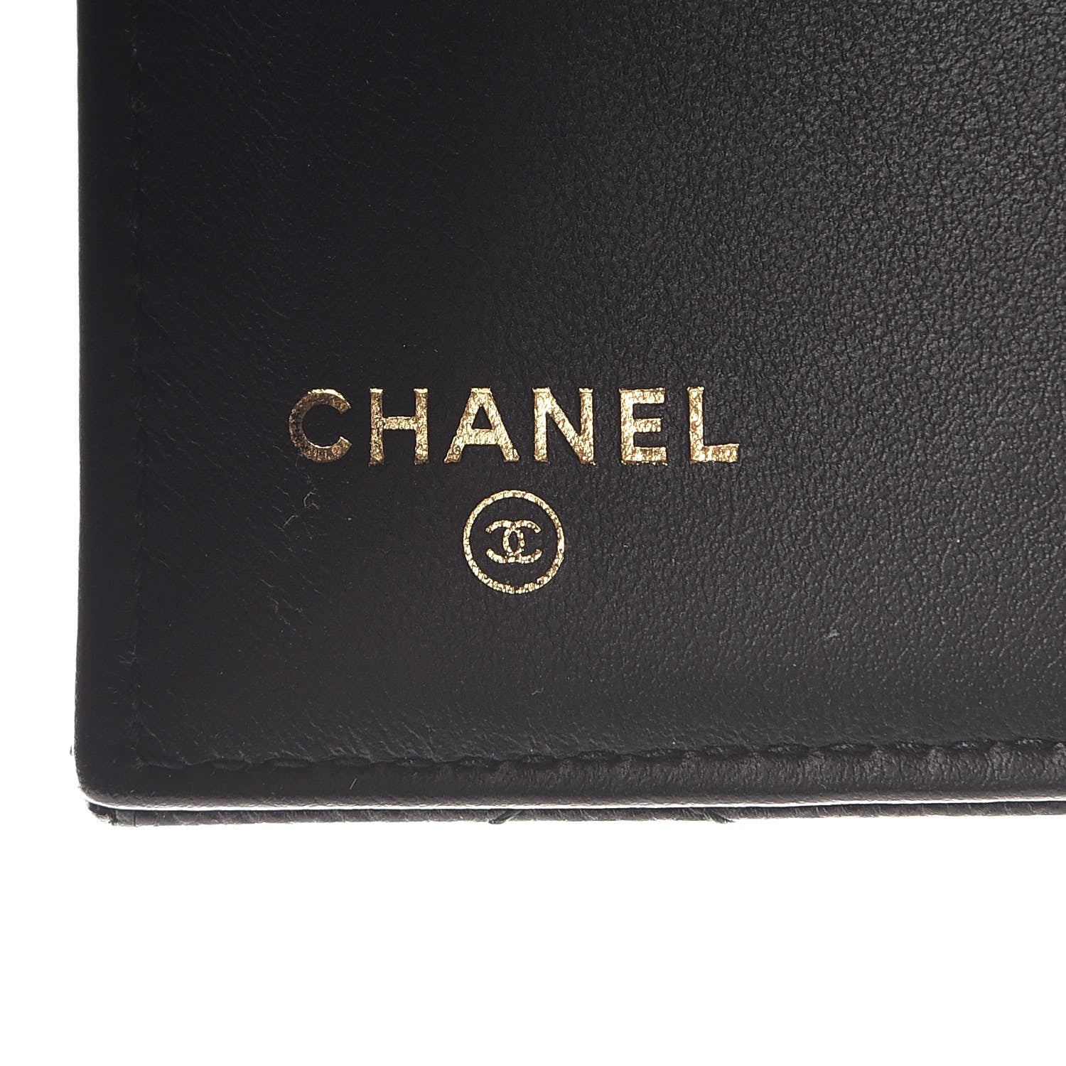 Chanel Caviar Quilted Small Golden Class Flap Wallet Black 6 of 9