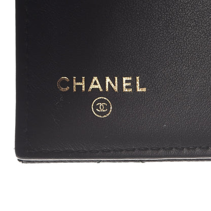 Chanel Caviar Quilted Small Golden Class Flap Wallet Black 6 of 8