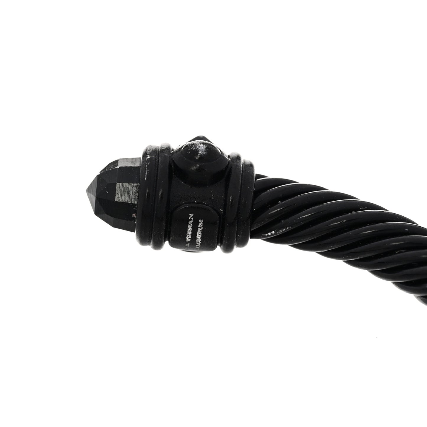 Aluminum 5mm Renaissance Bracelet Black