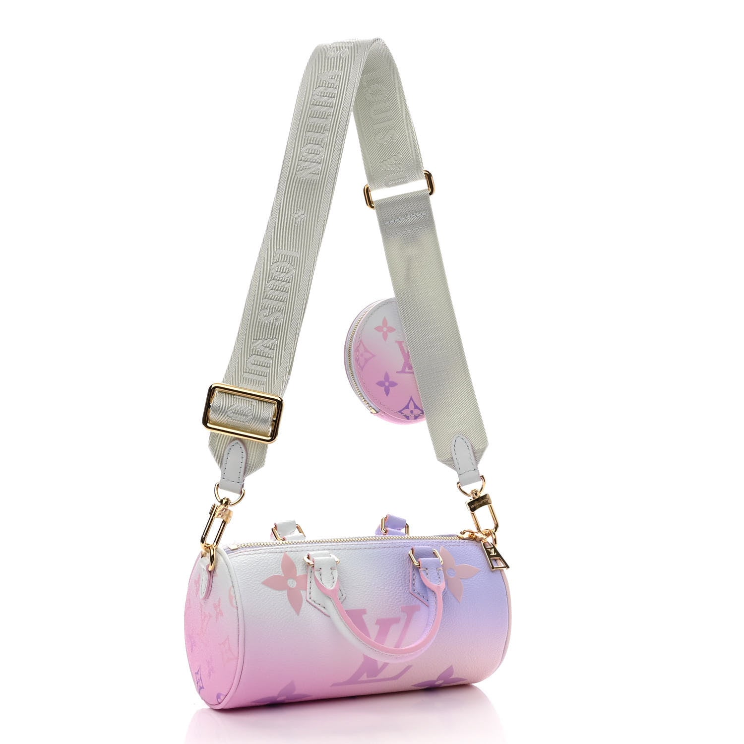 Louis Vuitton Monogram Giant Spring In The City Papillon BB Sunrise Pastel 3 of 10