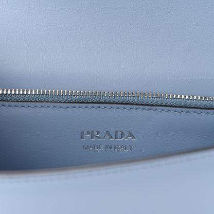 Prada Saffiano City Calfskin Studded Large Elektra Shoulder Bag Astrale Black 8 of 9