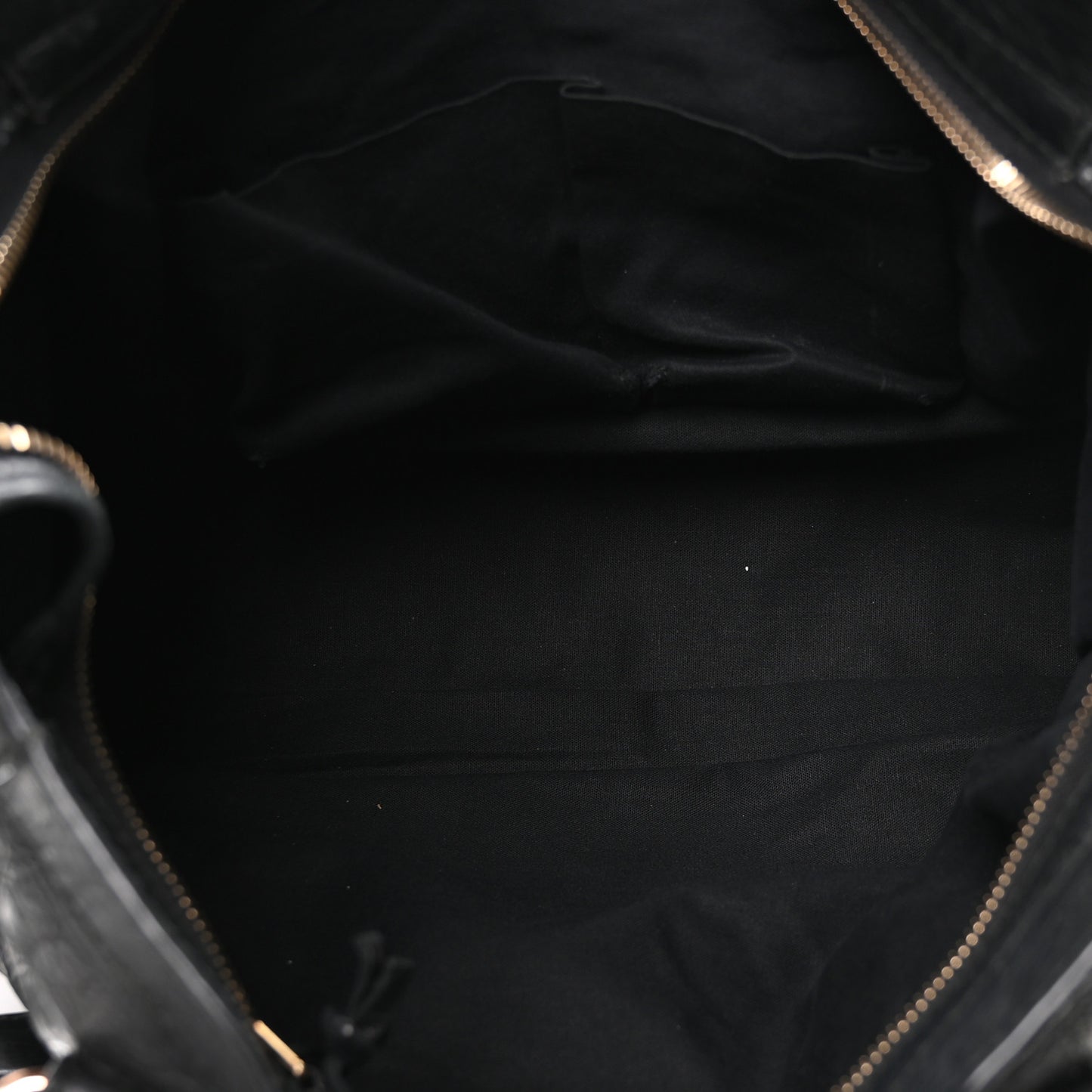 Agneau Giant 12 Rose Gold Hardware City Black