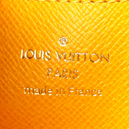 Louis Vuitton Monogram 2022 Christmas Animation New York Soho Zippy Coin Purse Yellow 6 of 11