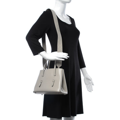 Alaia Calfskin Studded Mina 25 Bag Grey 3 of 10