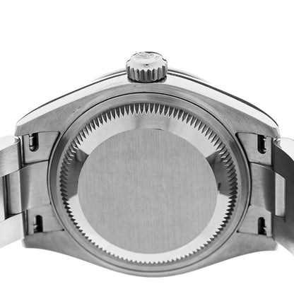 Rolex Stainless Steel 18K White Gold Diamond 28mm Oyster Perpetual Datejust Watch Silver 279384RBR 4 of 5