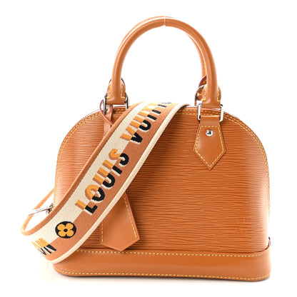 Louis Vuitton Epi Jacquard Alma BB Honey Gold 1 of 9