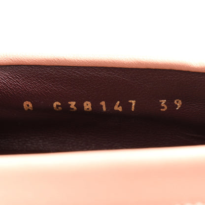 Chanel Lambskin Quilted CC Turnlock Loafers 39 Dark Pink 9 of 9