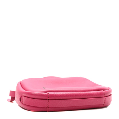 Balenciaga Calfskin Logo XS Everyday Camera Bag Rose Indien Black 4 of 9
