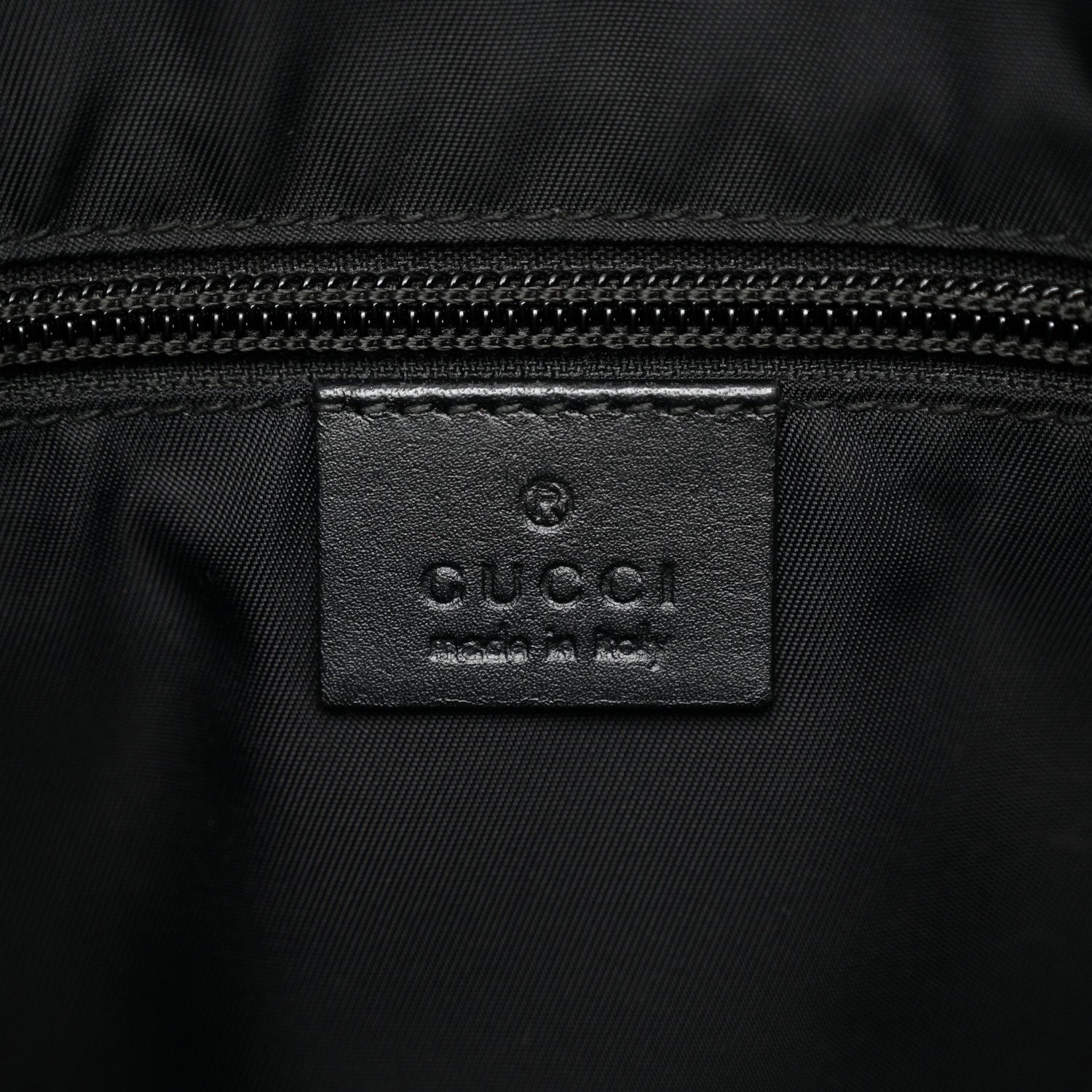 Gucci GG Supreme Monogram Web Messenger Bag Black 6 of 13