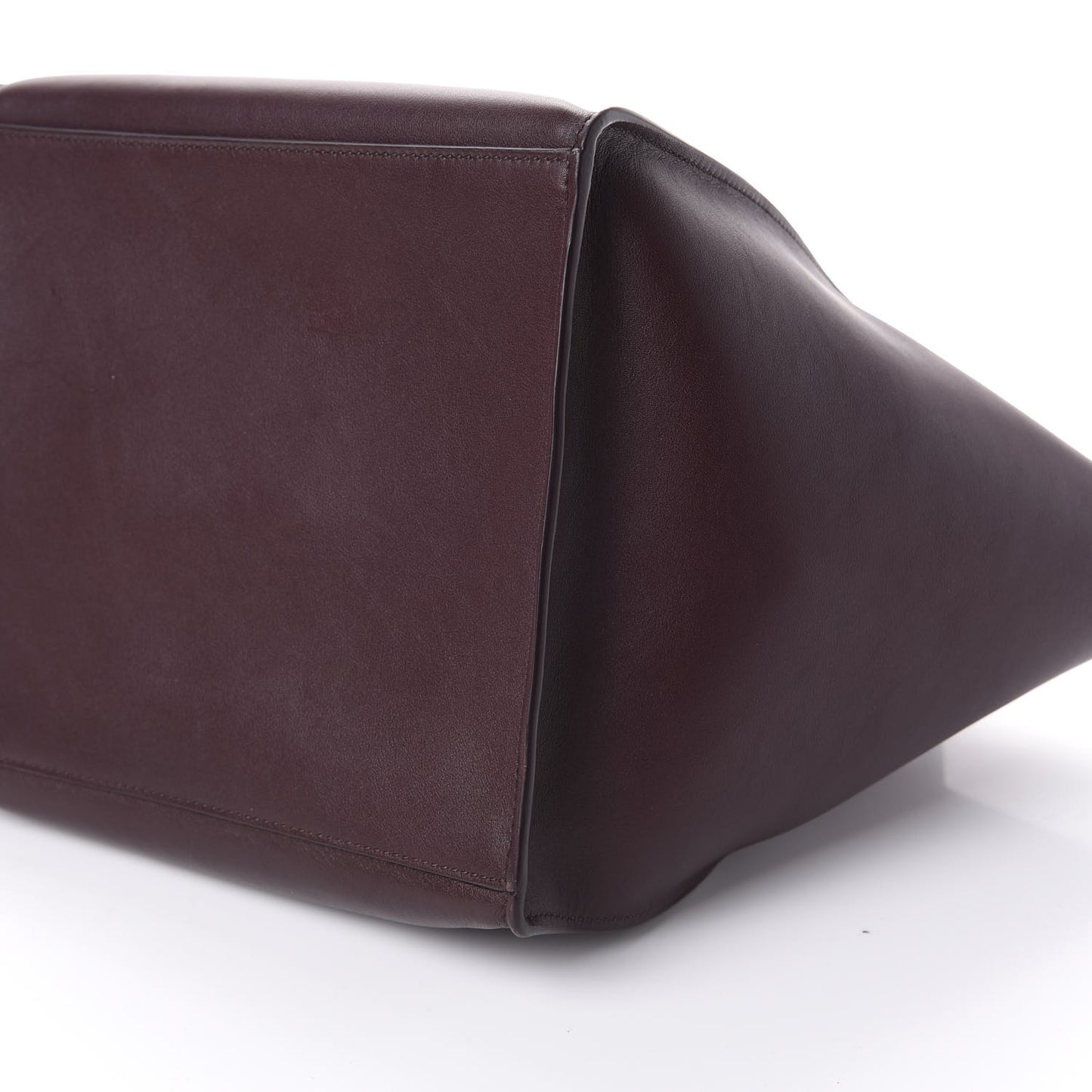 Smooth Calfskin Small Big Bag Burgundy