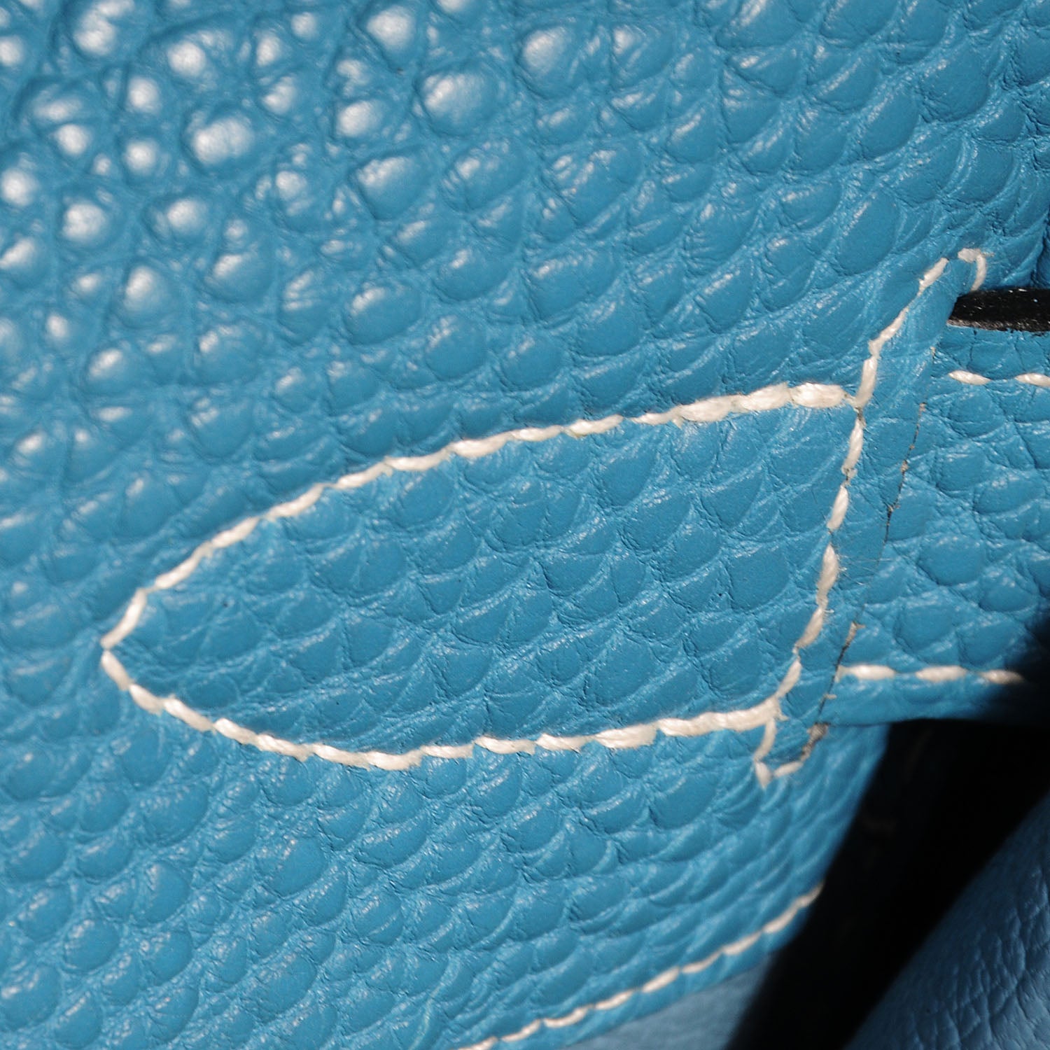 Hermes Togo Kelly Retourne 40 Blue Jean 12 of 24