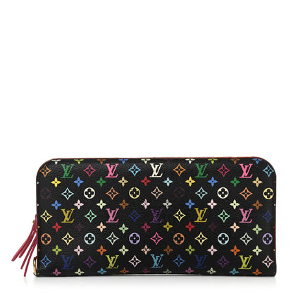 Louis Vuitton Monogram Multicolor Insolite Wallet Black Grenade 1 of 14