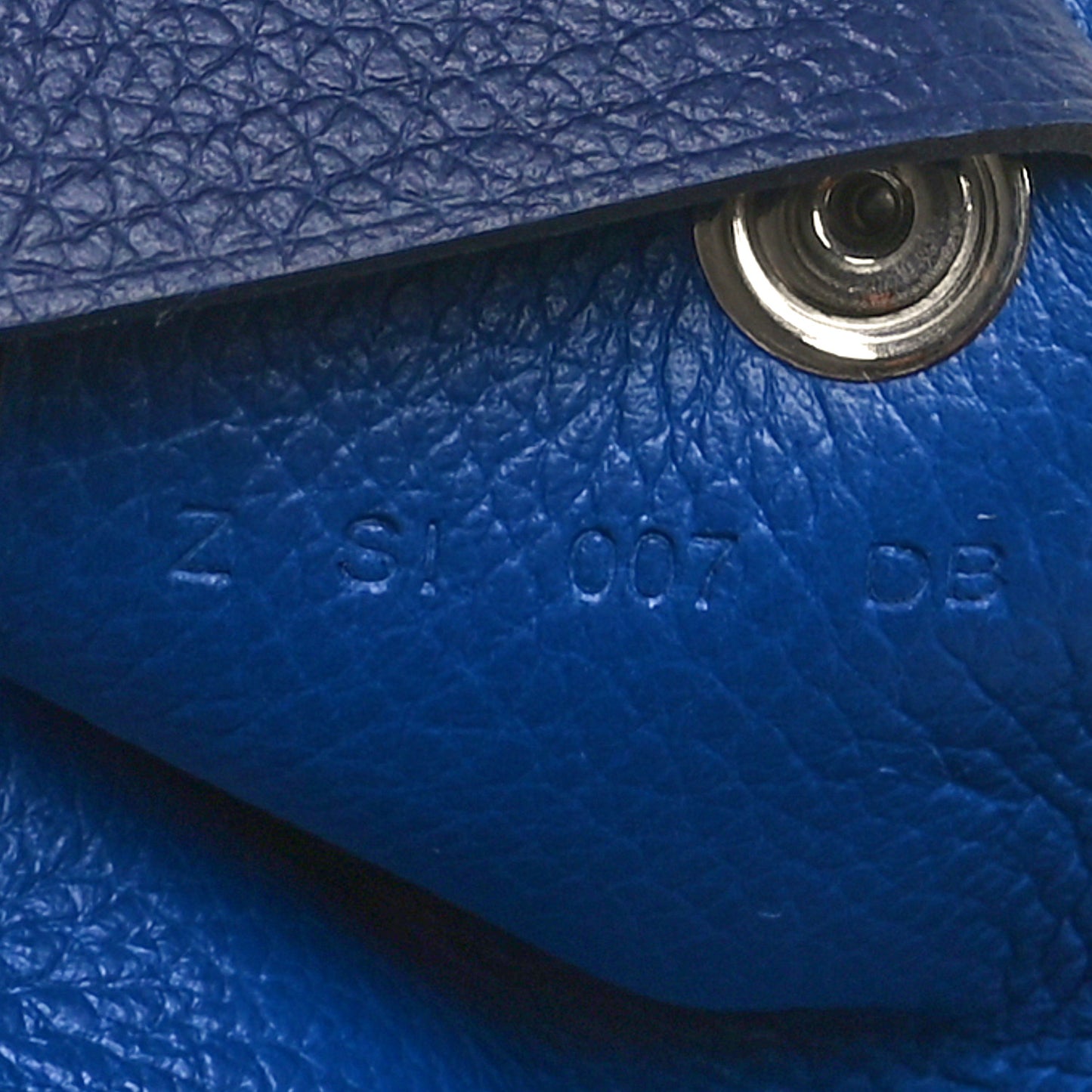 Evercolor Verso Calvi Card Case Bleu Saphir Bleu France