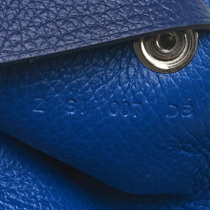 Hermes Evercolor Verso Calvi Card Case Bleu Saphir Bleu France 7 of 9