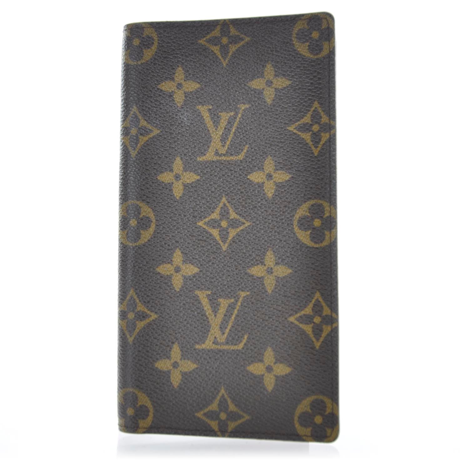 Louis Vuitton Monogram Checkbook Holder Wallet Cover 1 of 8